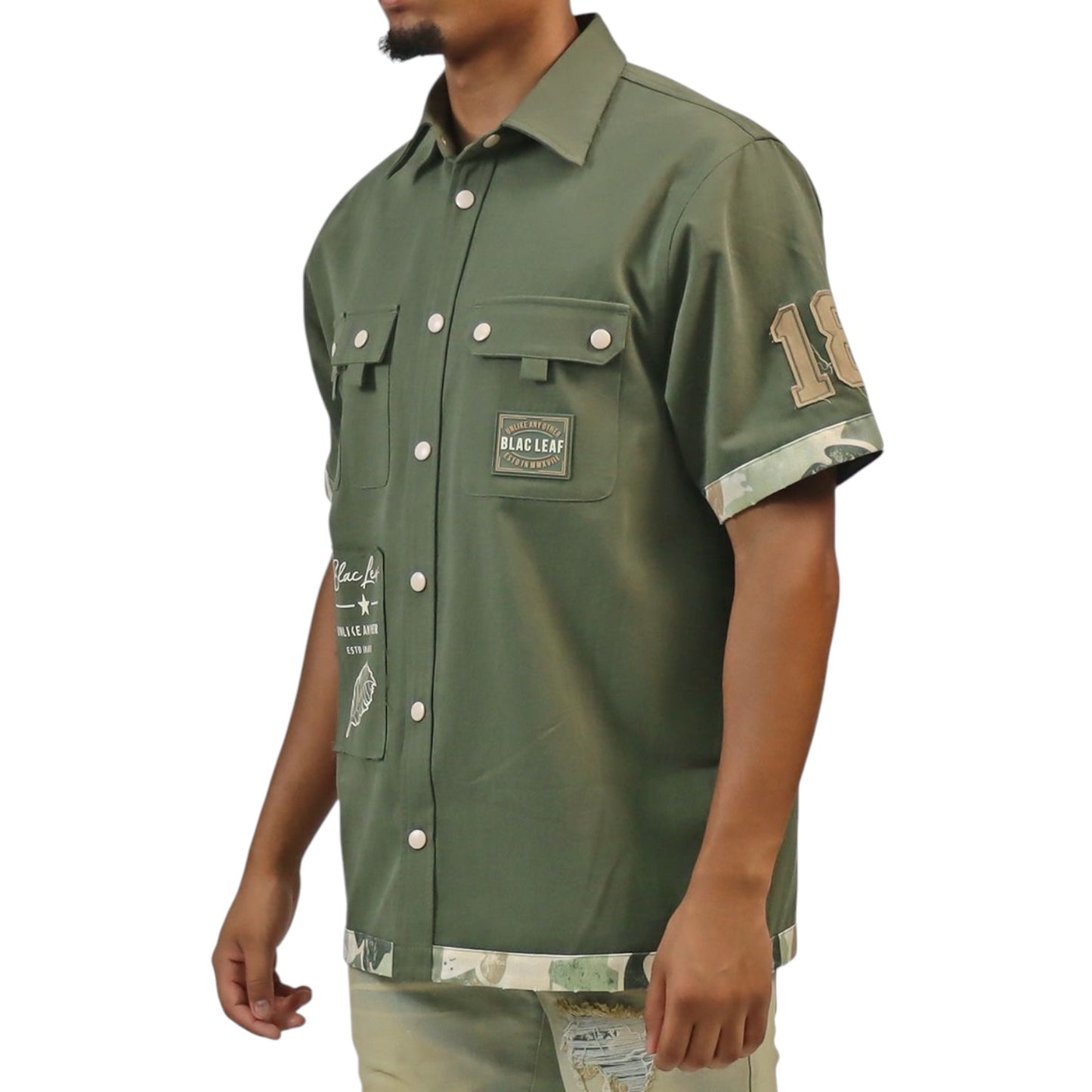 BLAC LEAF: Unlike Any Other Button Up 003