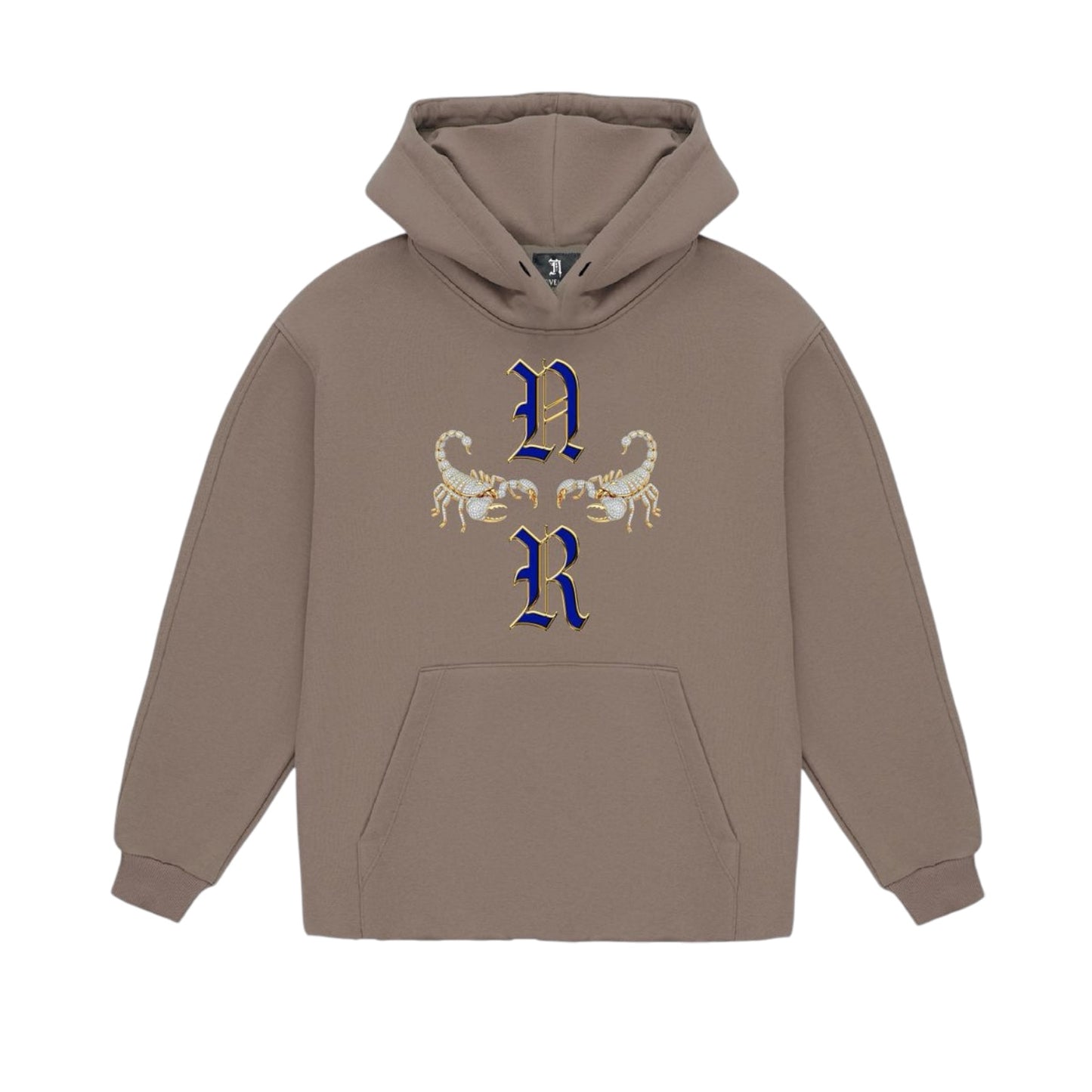 NOVEMBER REINE: Scorpion Crop Hoodie