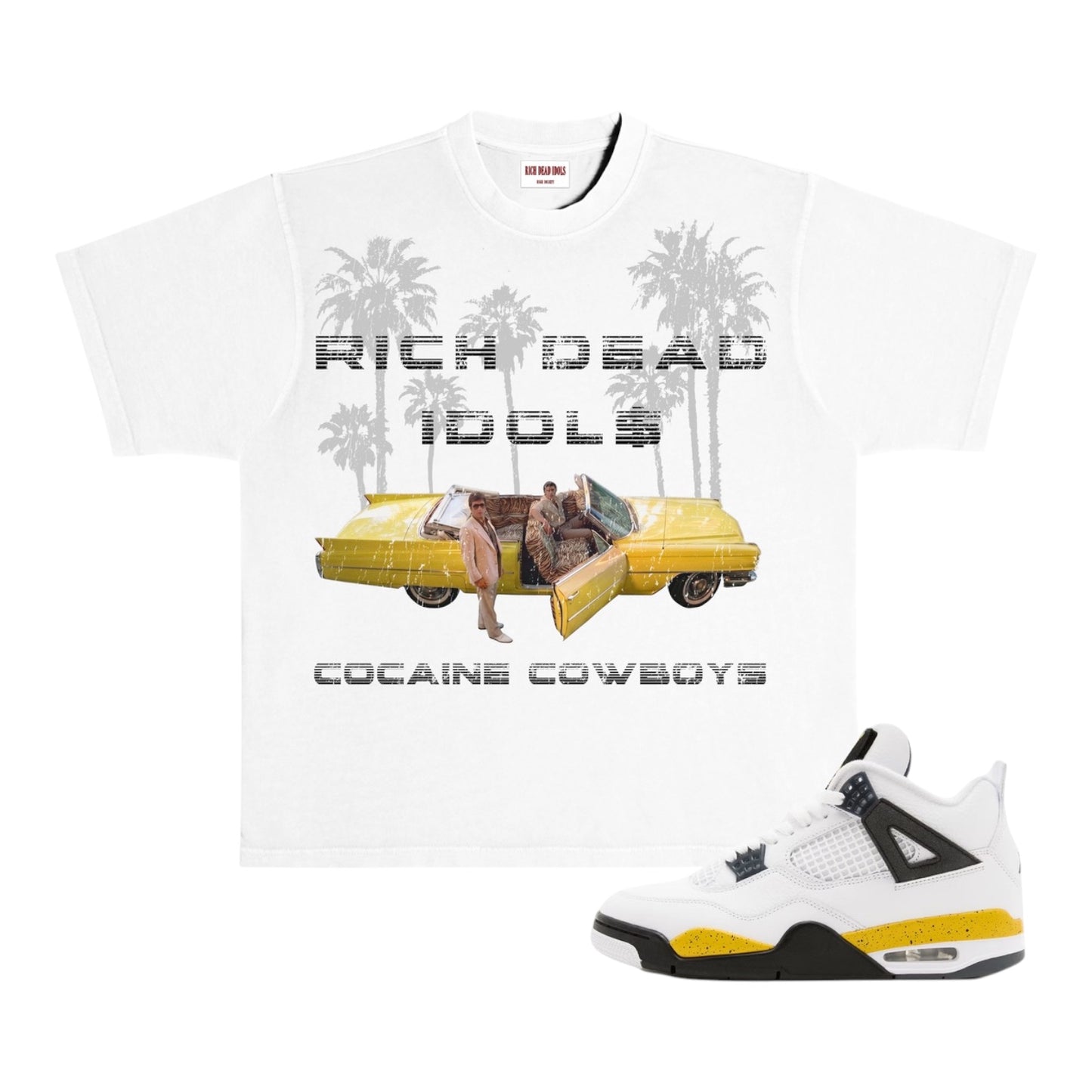 RICH DEAD IDOLS: Cocaine Cowboys SS Tee