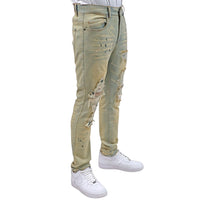 BLAC LEAF: Soil Denim Jeans 004