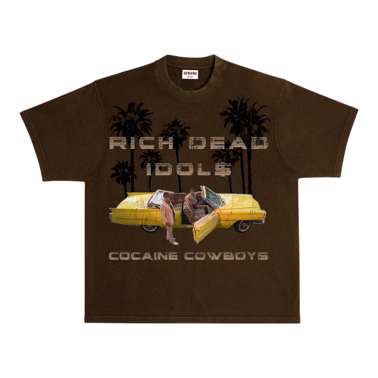 RICH DEAD IDOLS: Cocaine Cowboys SS Tee