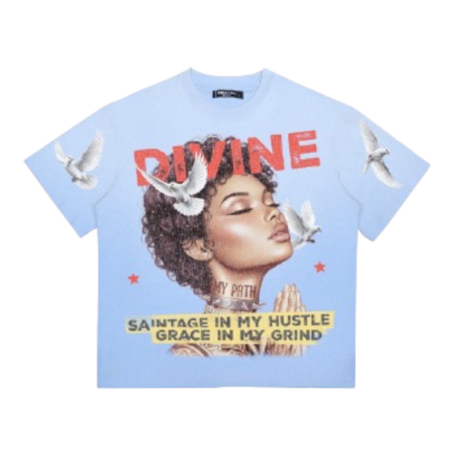 ROKU STUDIO: Divine Faded Boxy Tee RK1482092