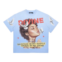 ROKU STUDIO: Divine Faded Boxy Tee RK1482092