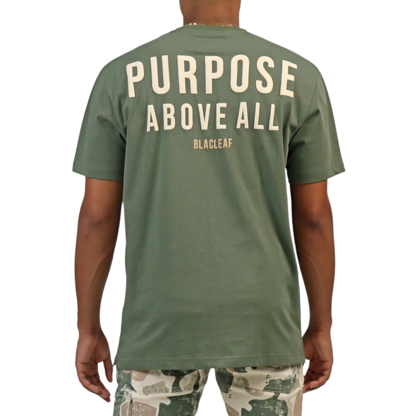 BLAC LEAF: Purpose Above All SS Tee 006