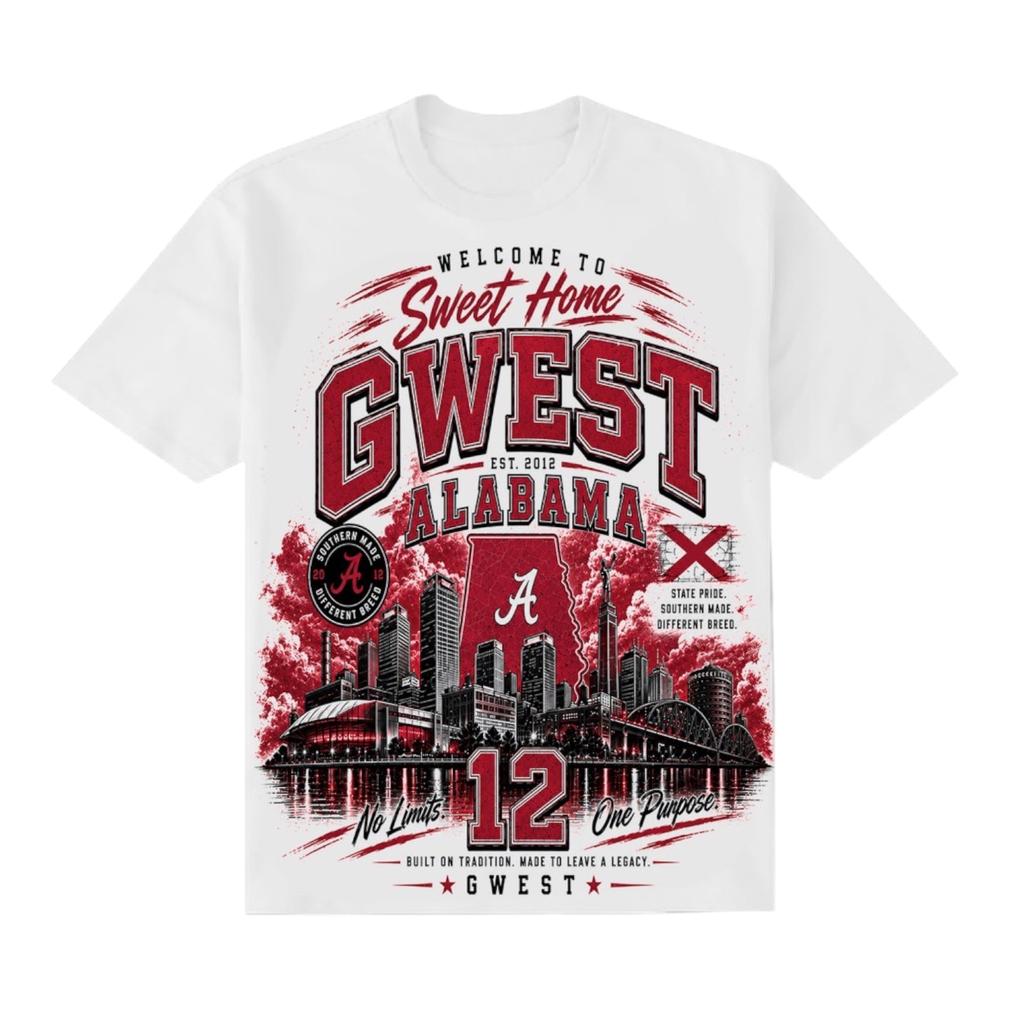 G*WEST: Sweet Home Alabama SS Tee 9567