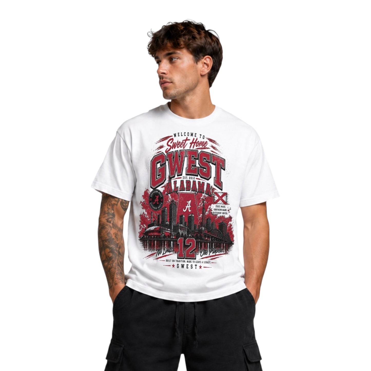 G*WEST: Sweet Home Alabama SS Tee 9567