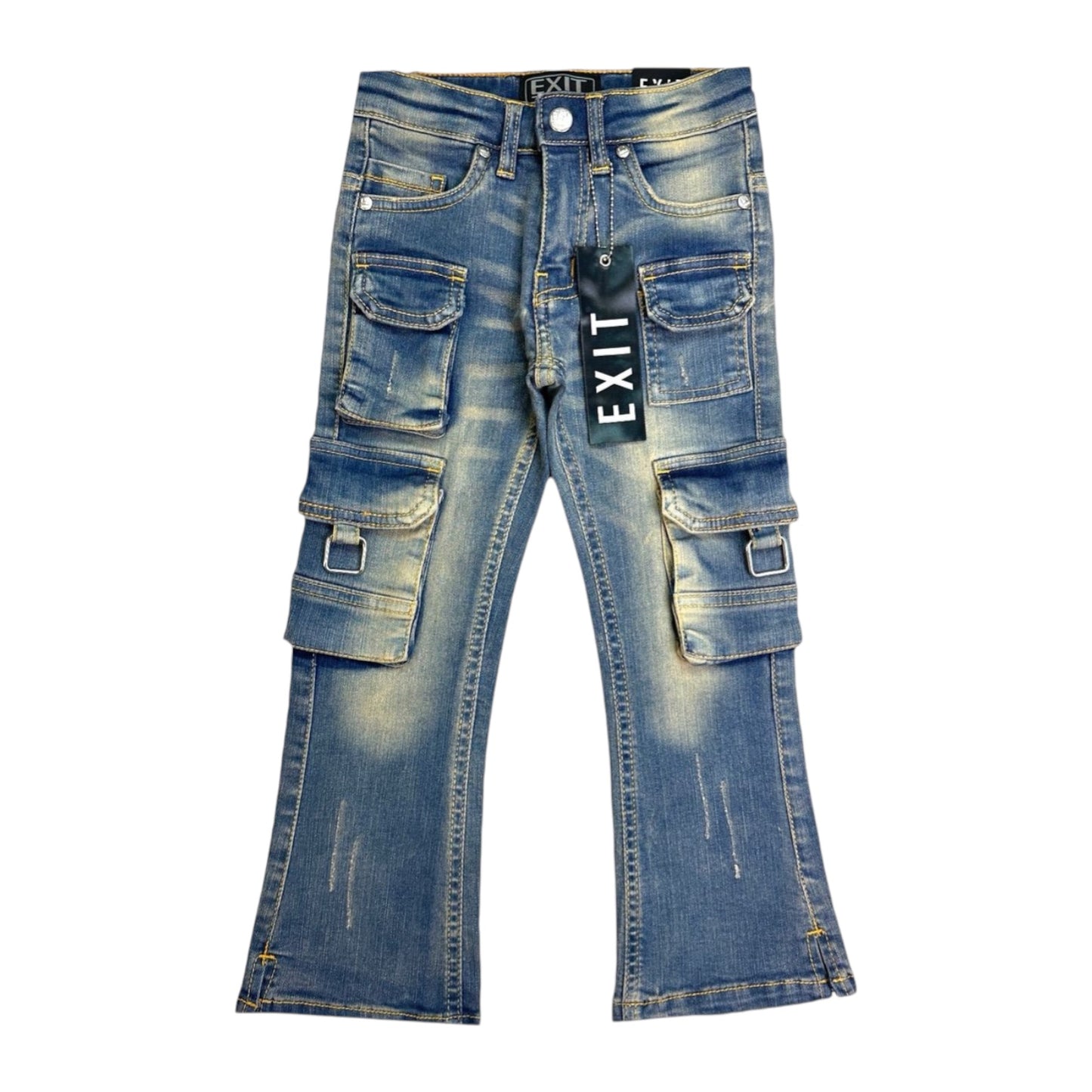 EXIT: BOYS Stacked Cargo Denim 25100