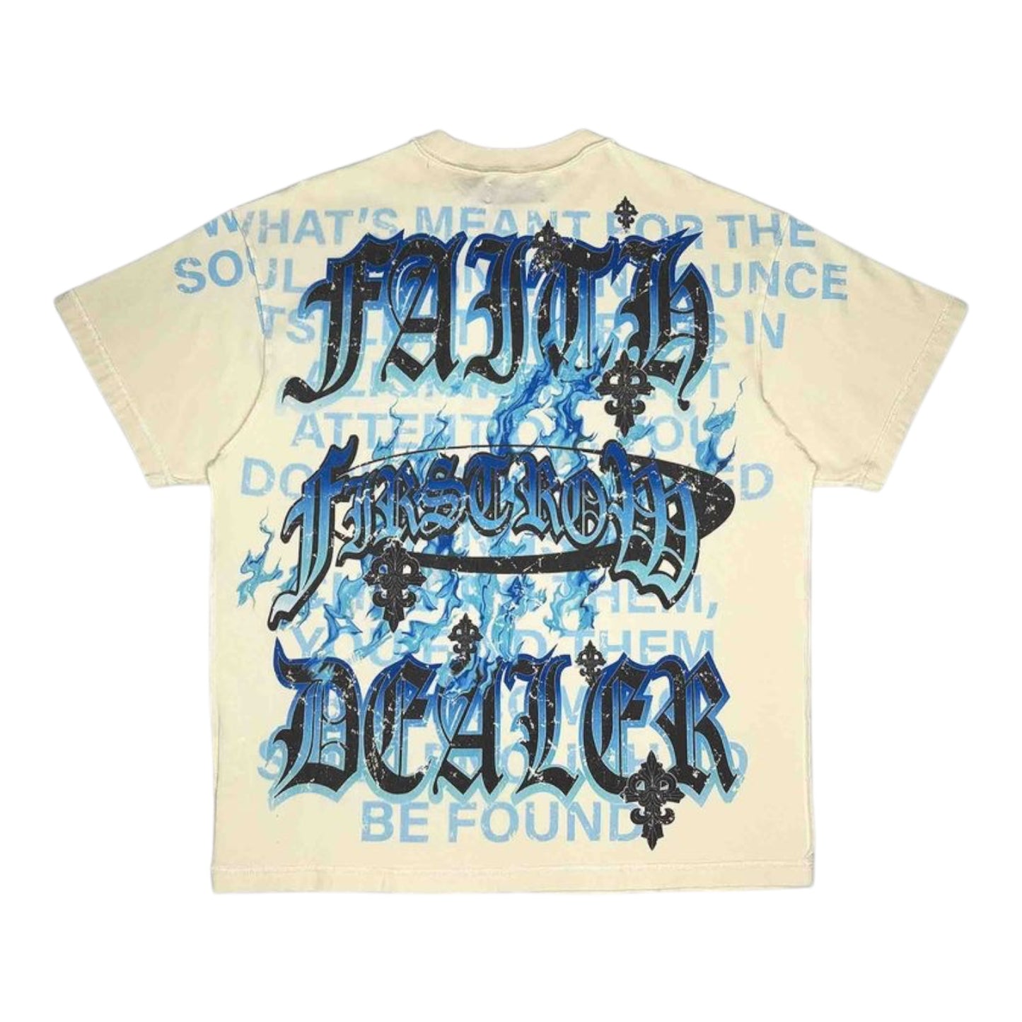 FIRST ROW: Faith Dealer Manifest SS Tee FRT2264