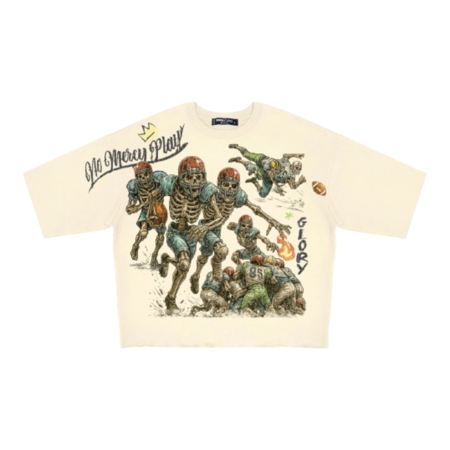 ROKU STUDIO: Graveyard Boxy Tee RK1482075