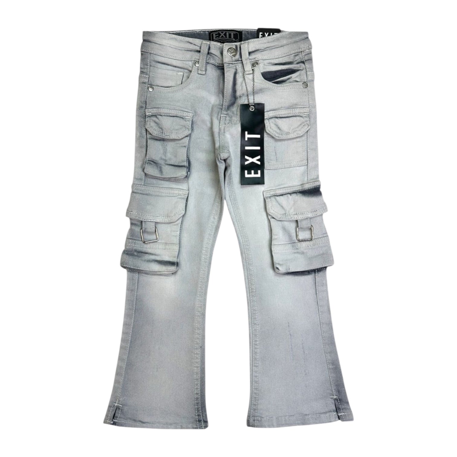 EXIT: BOYS Stacked Cargo Denim 25102