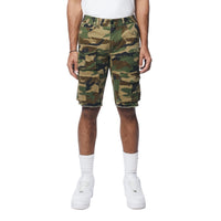 SMOKE RISE: Multi Cargo Shorts JS24132