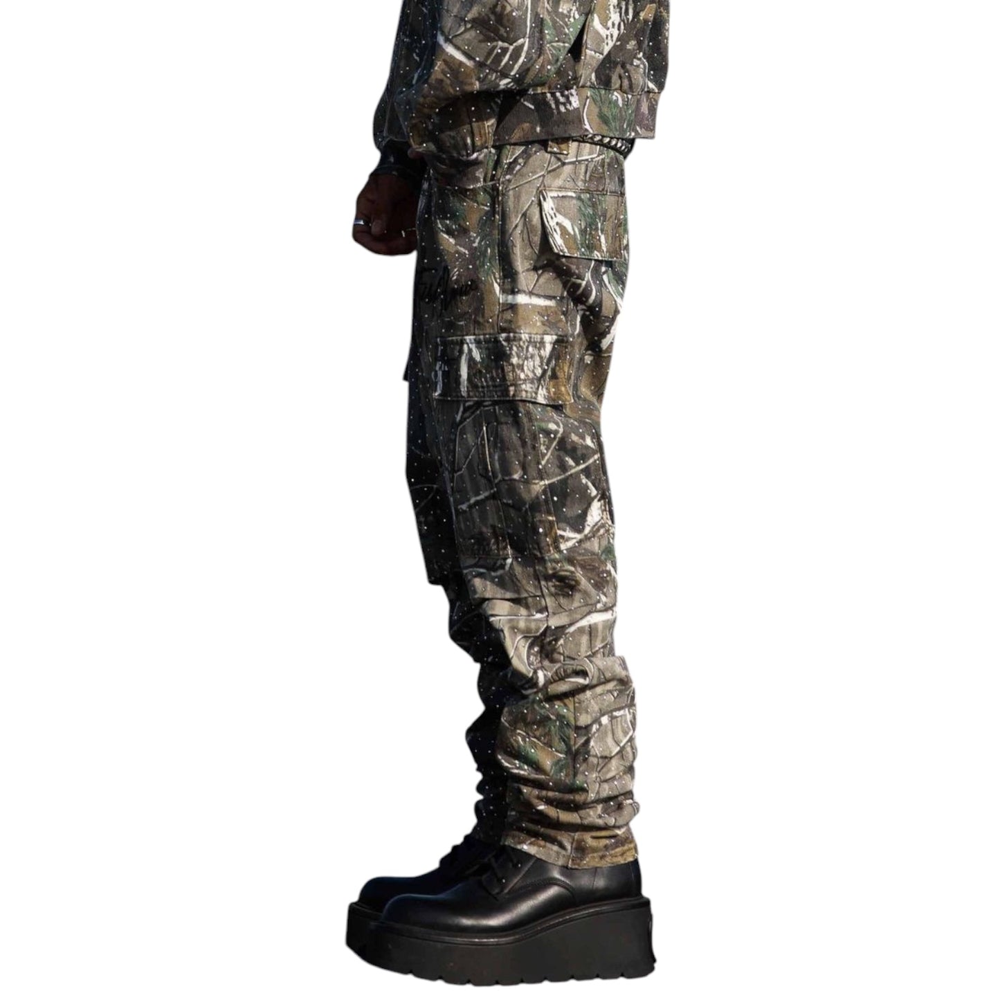 FIRST ROW: Studded Cargo Pants FRP3130