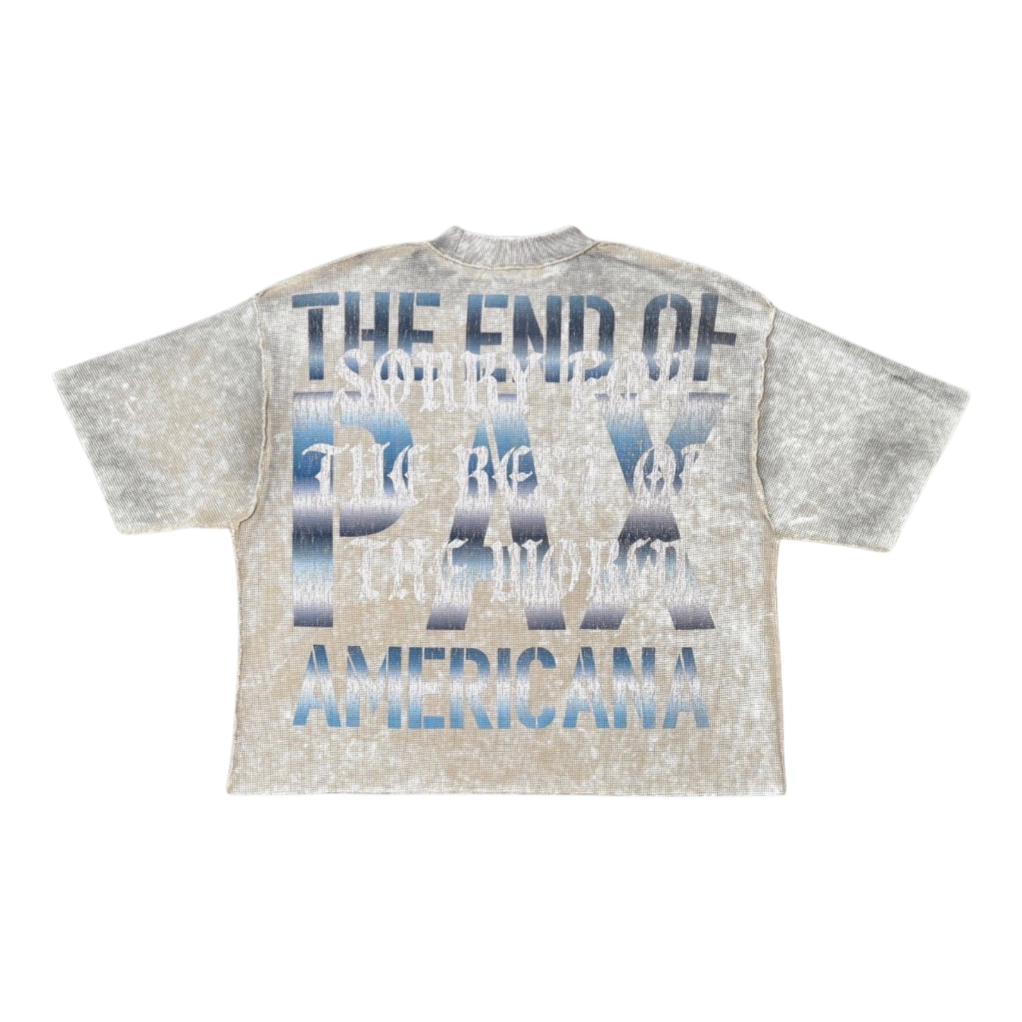 RARE PEACE: Jesus + Lamb Waffle Crop RT6025