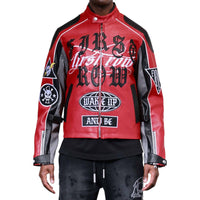 FIRST ROW: Wake Up and Be Fierce Racing Jacket FRJ3018