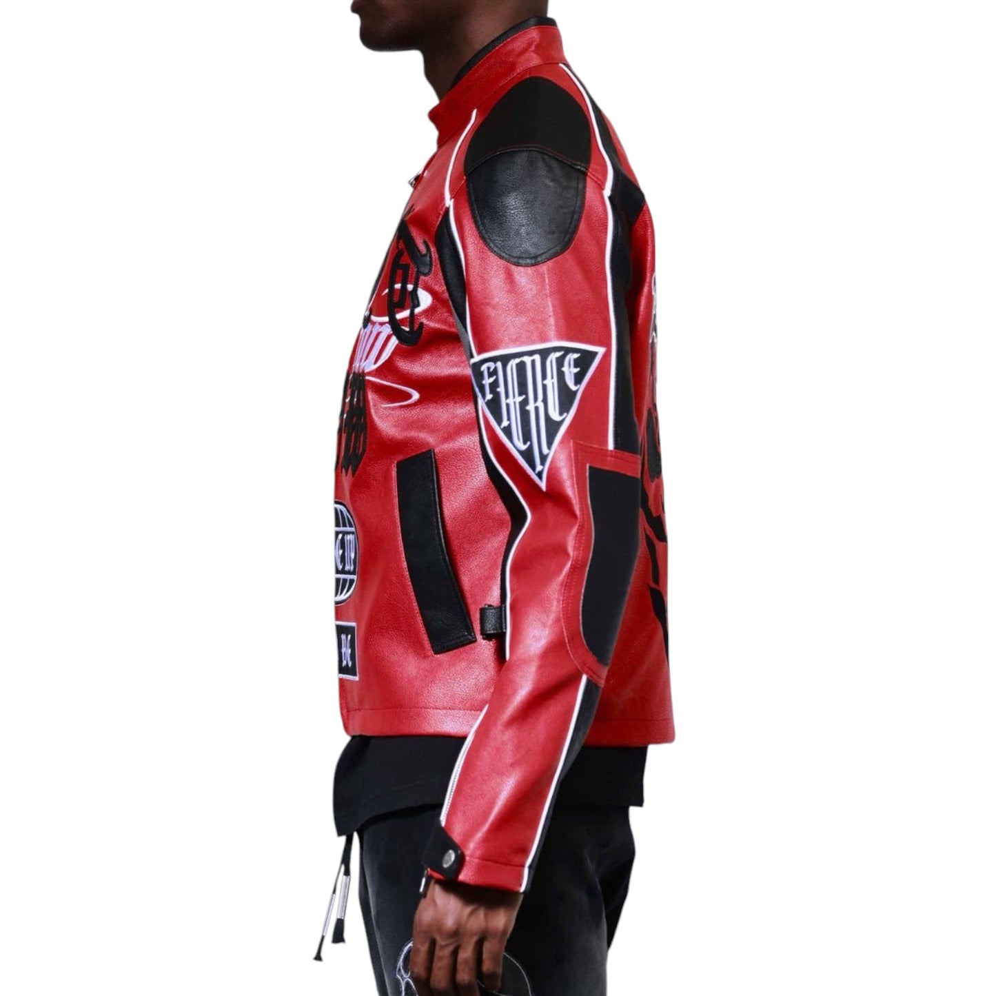 FIRST ROW: Wake Up and Be Fierce Racing Jacket FRJ3018