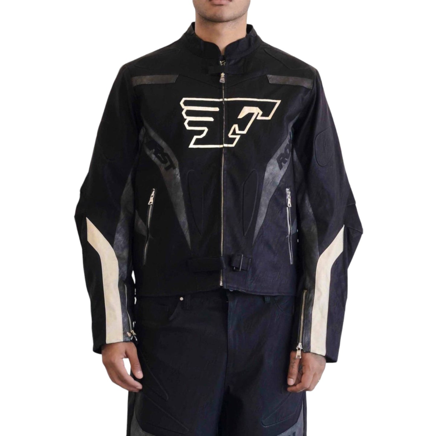 FIRST ROW: Furious Motor Racing Leather Jacket FRJ3012