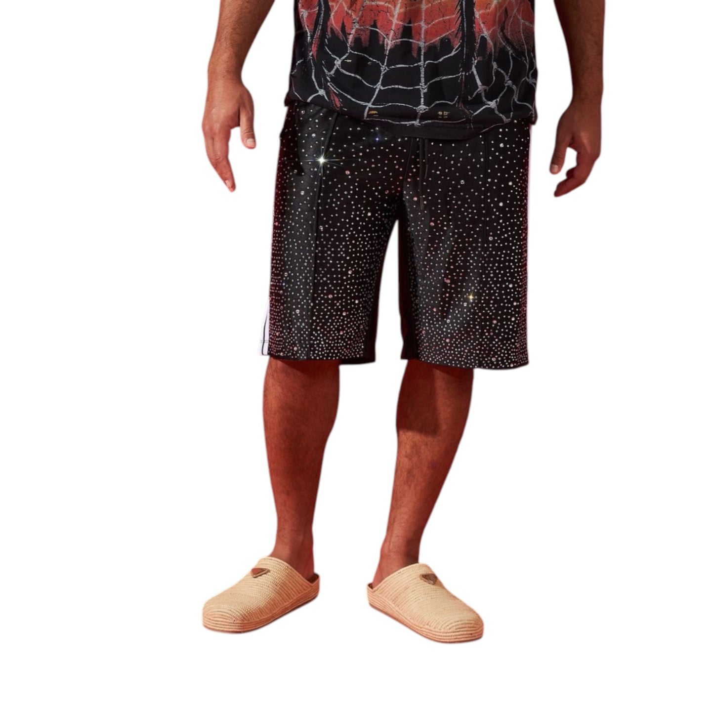 DUAA: Stone Track Shorts