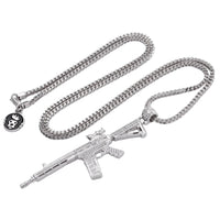 KING ICE: Iced M4 Necklace