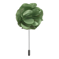SATIN FLORAL LAPEL PINS PL90