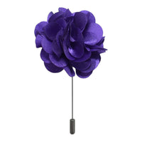 SATIN FLORAL LAPEL PINS PL90