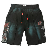 FROST ORIGINALS: Finesse Acid Wash Shorts F696