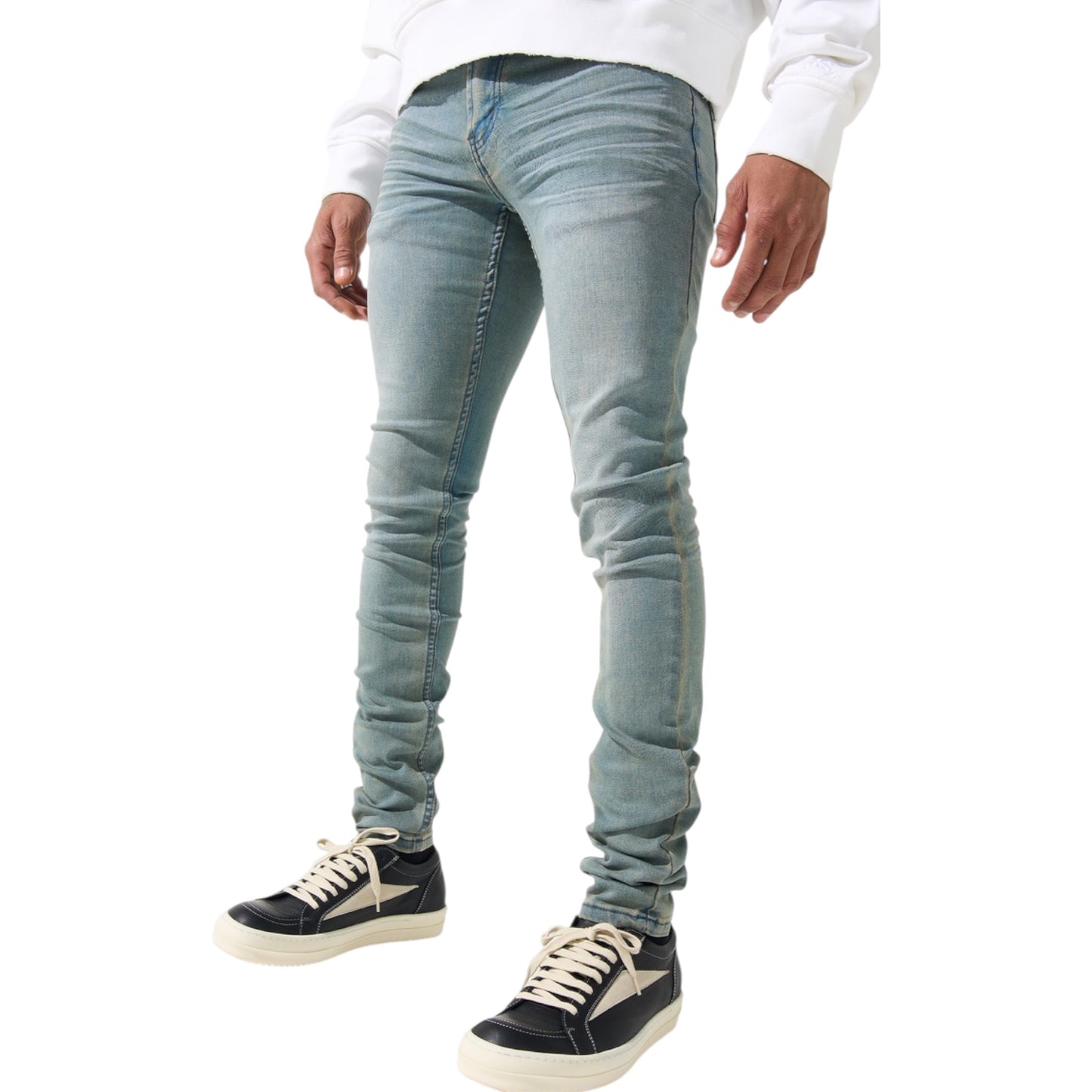 SERENEDE: Seafoam Skinny Jean