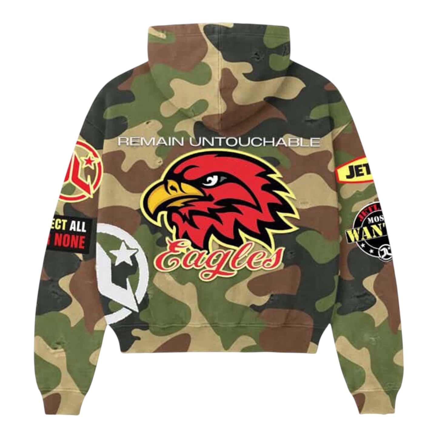 JET LYFE: Eageles Sweatshort Set JL090/JL091
