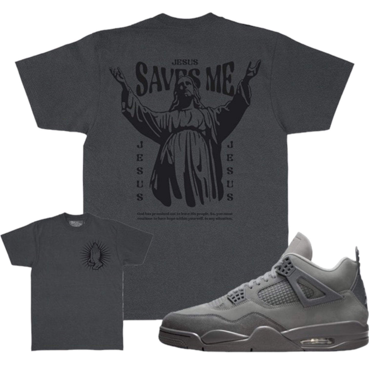 MILLION DOLLA MOTIVE: Jesus Saves Me SS Tee