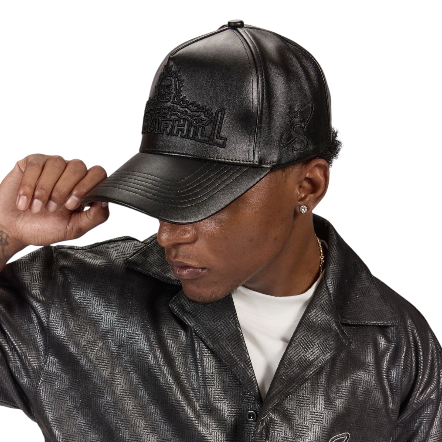 SUGARHILL: Shockwave Leather Strapback 129