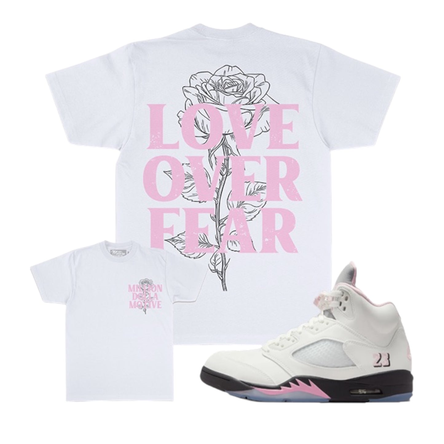 MILLION DOLLA MOTIVE: Love Over Here SS Tee