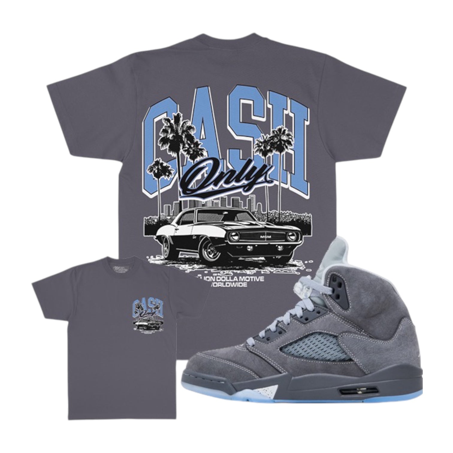 MILLION DOLLA MOTIVE: Cash Only Car SS Tee