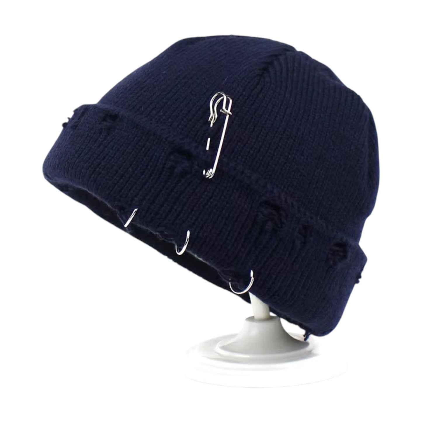 DISTRESSED BEANIE
