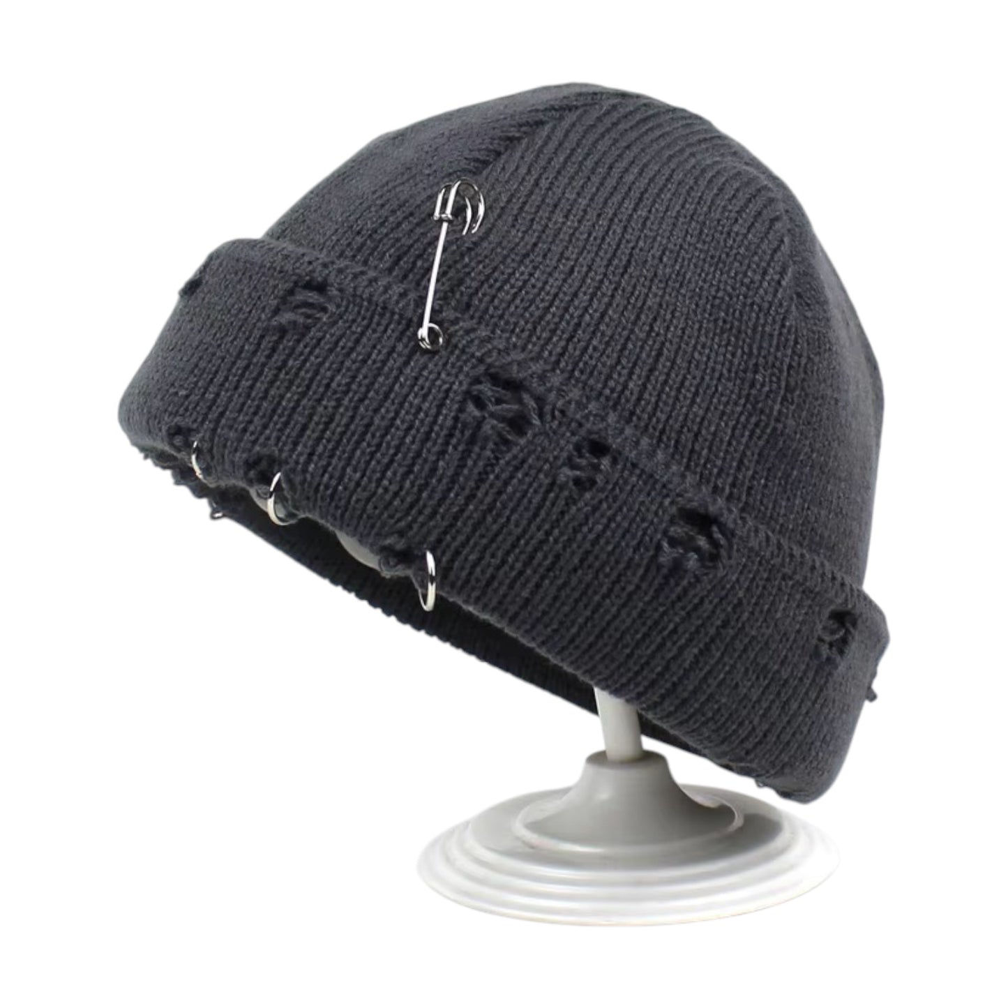 DISTRESSED BEANIE