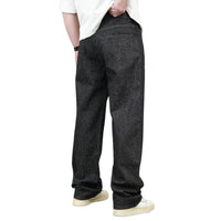 RICH GANG: Rhinestone Cross Baggy Denim 2Y97
