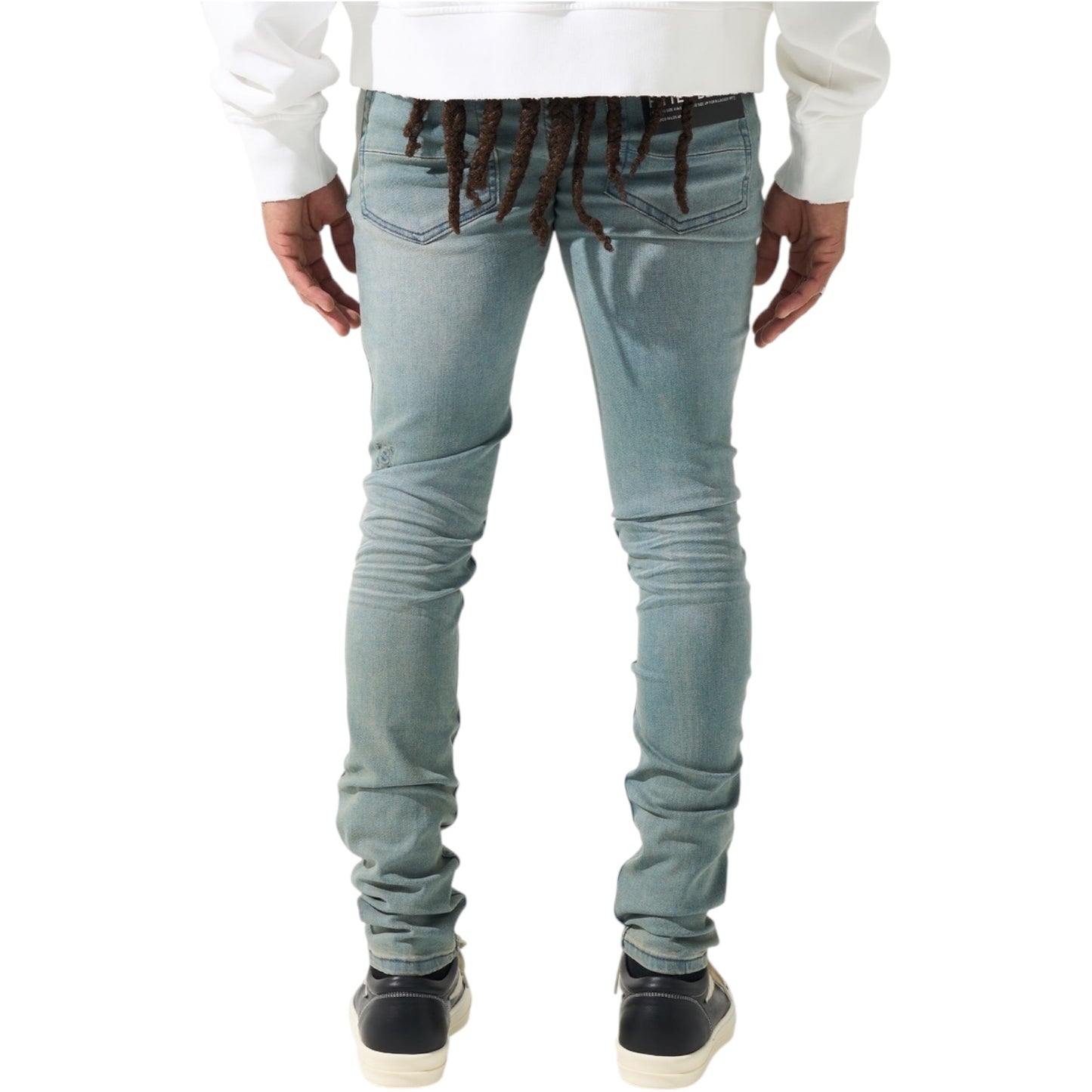 SERENEDE: Seafoam Skinny Jean