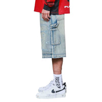 FIRST ROW: Rhinestone Jorts FRS3024