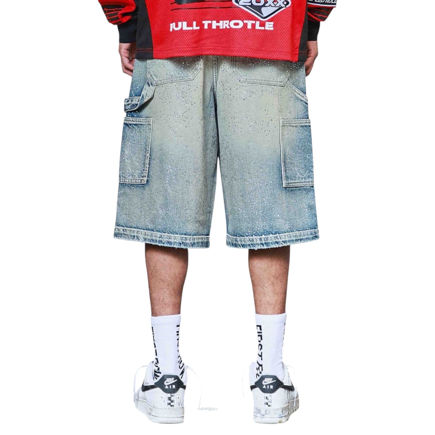 FIRST ROW: Rhinestone Jorts FRS3024