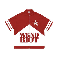WKND RIOT: Star Zip Down Shirt