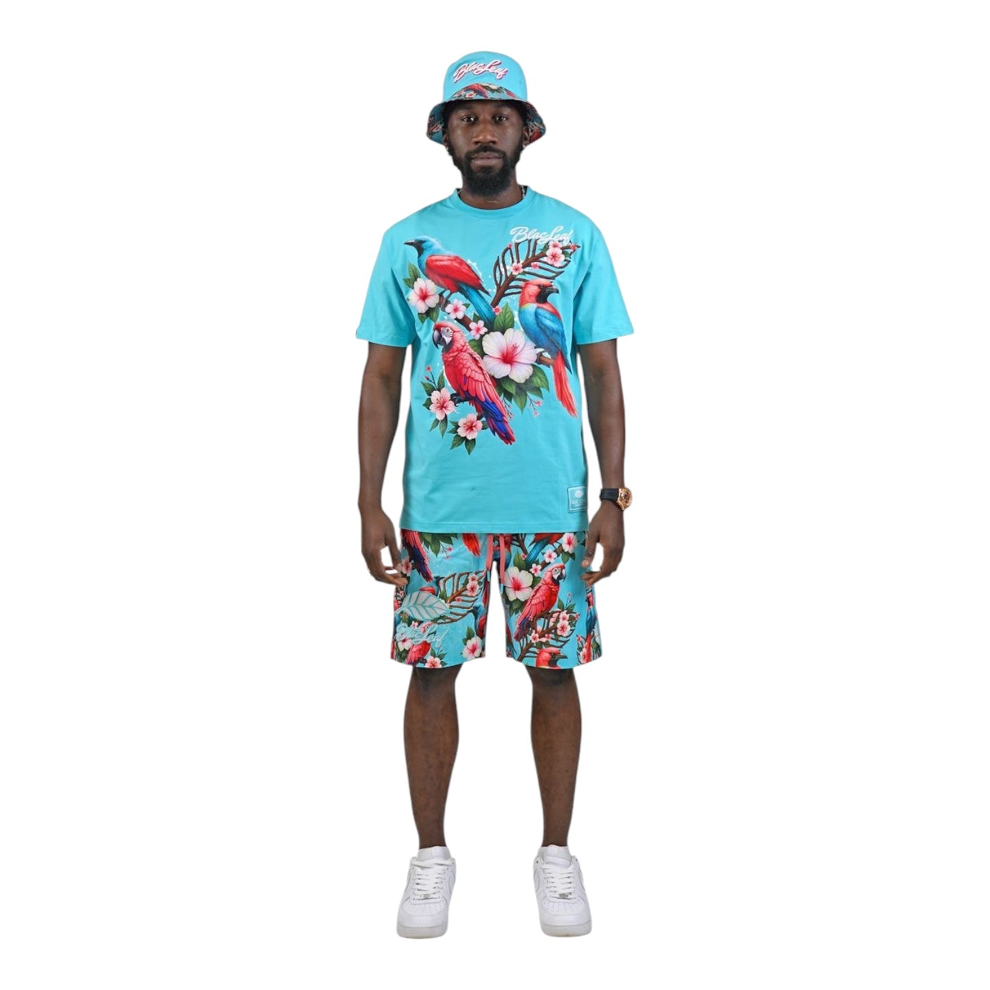BLAC LEAF: Tropical Arrangement SS Tee 013