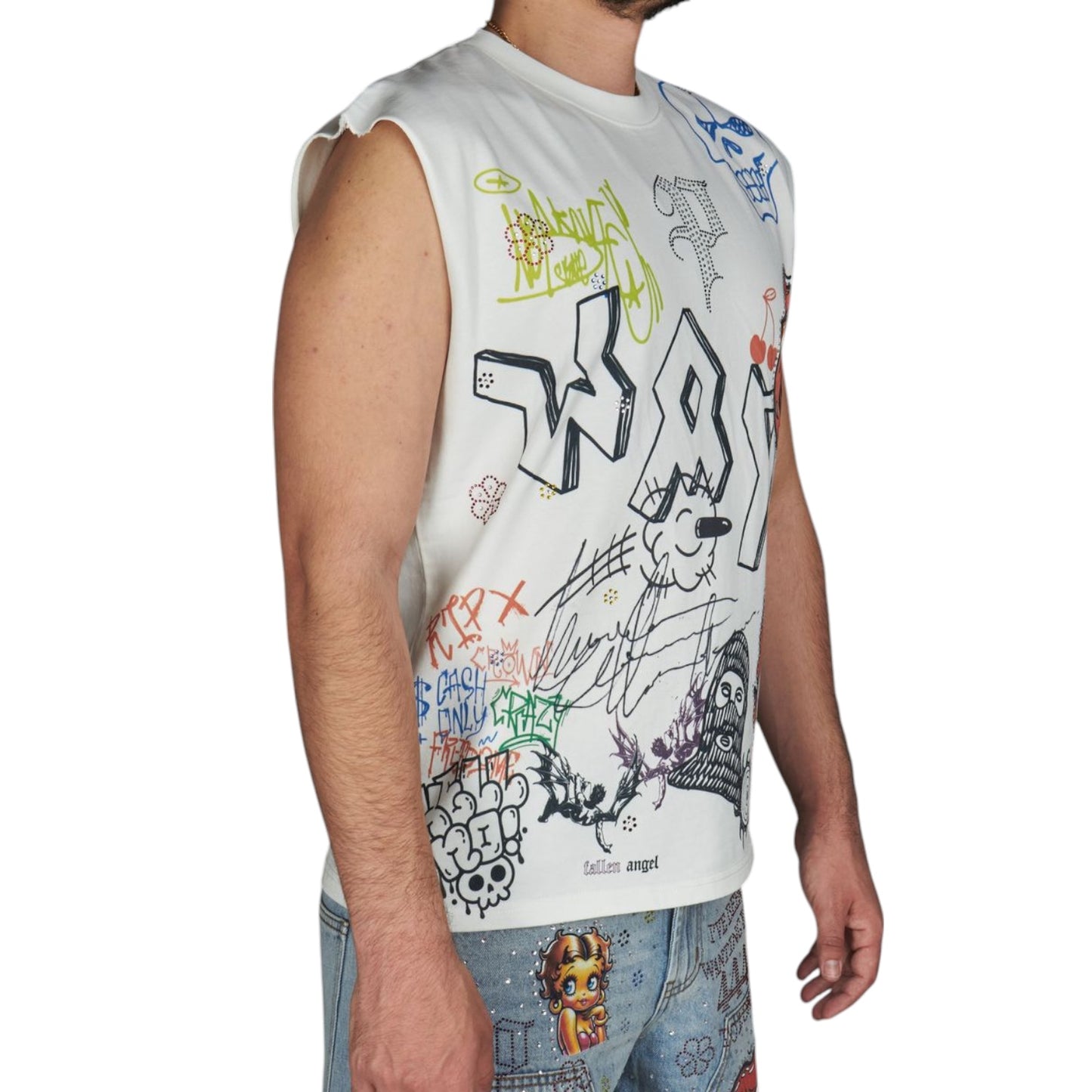 POLITICS: Mal Sleeveless Tee 245