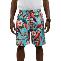 BLAC LEAF: Tropical Arrangement Shorts 015