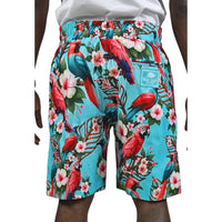 BLAC LEAF: Tropical Arrangement Shorts 015