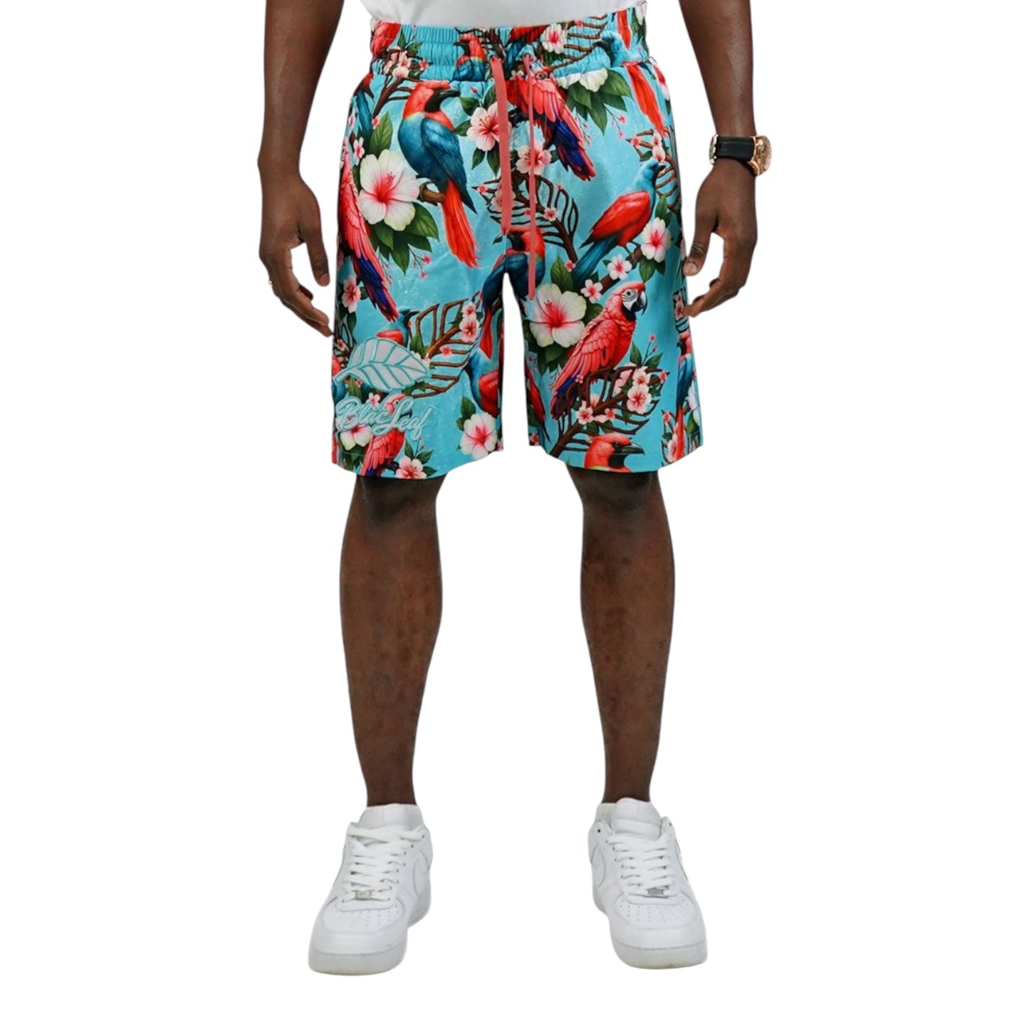 BLAC LEAF: Tropical Arrangement Shorts 015