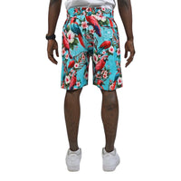 BLAC LEAF: Tropical Arrangement Shorts 015