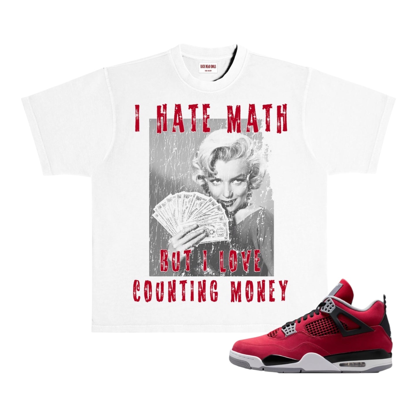 RICH DEAD IDOLS: Rich Sex and Big Checks SS Tee