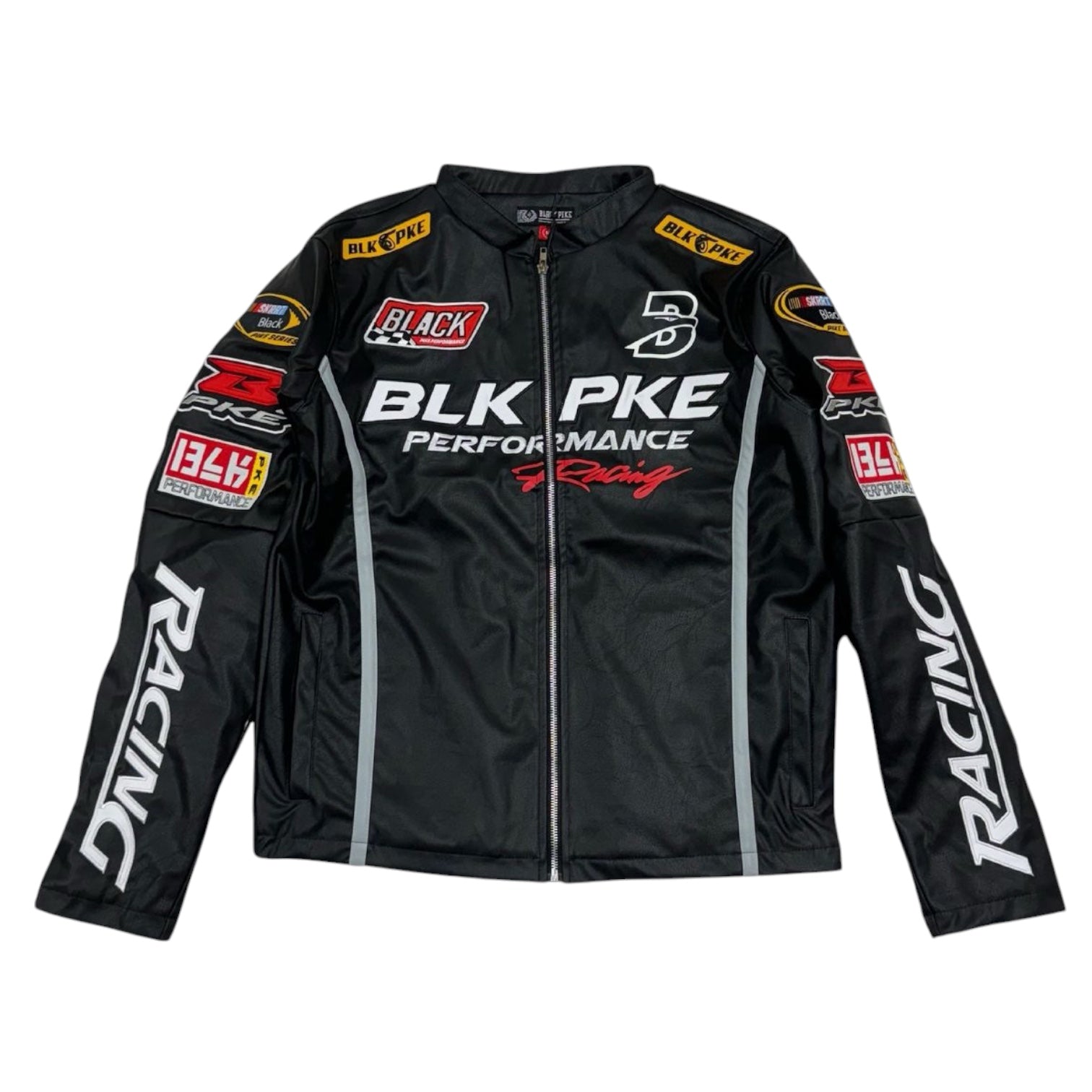 BLACK PIKE: BOYS PU Leather Moto Jacket – On Time Fashions