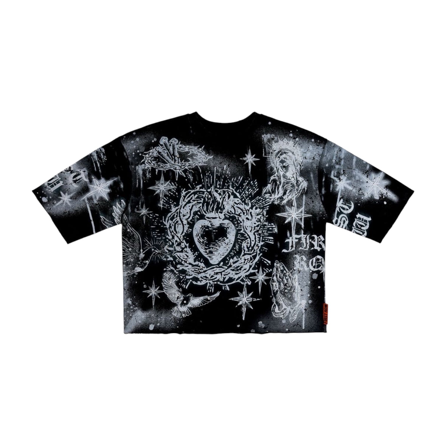 FIRST ROW: Sacred Vow Halo Crop Tee FRM1023