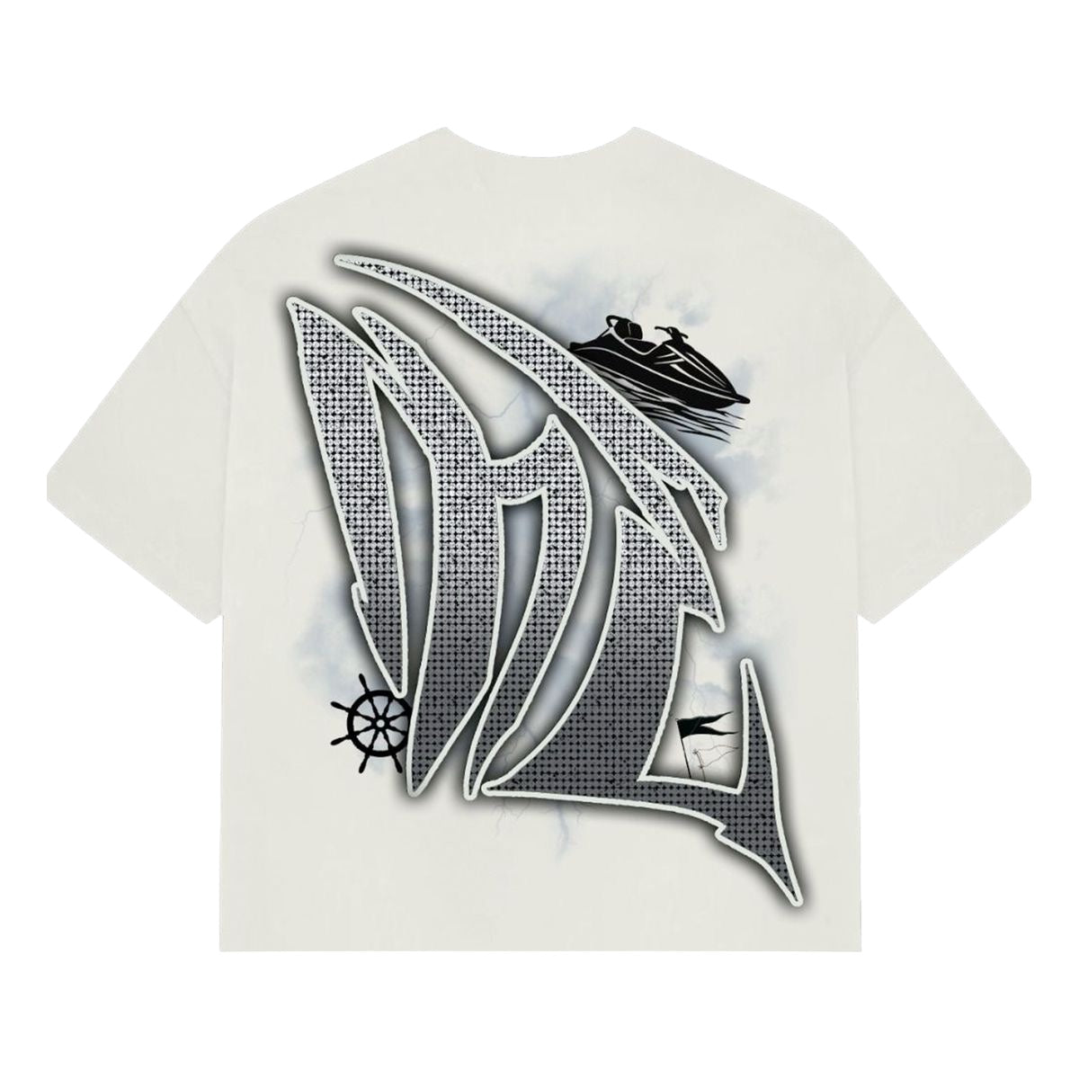 MIXED EMOTION: Jetski Rhinestone SS Tee
