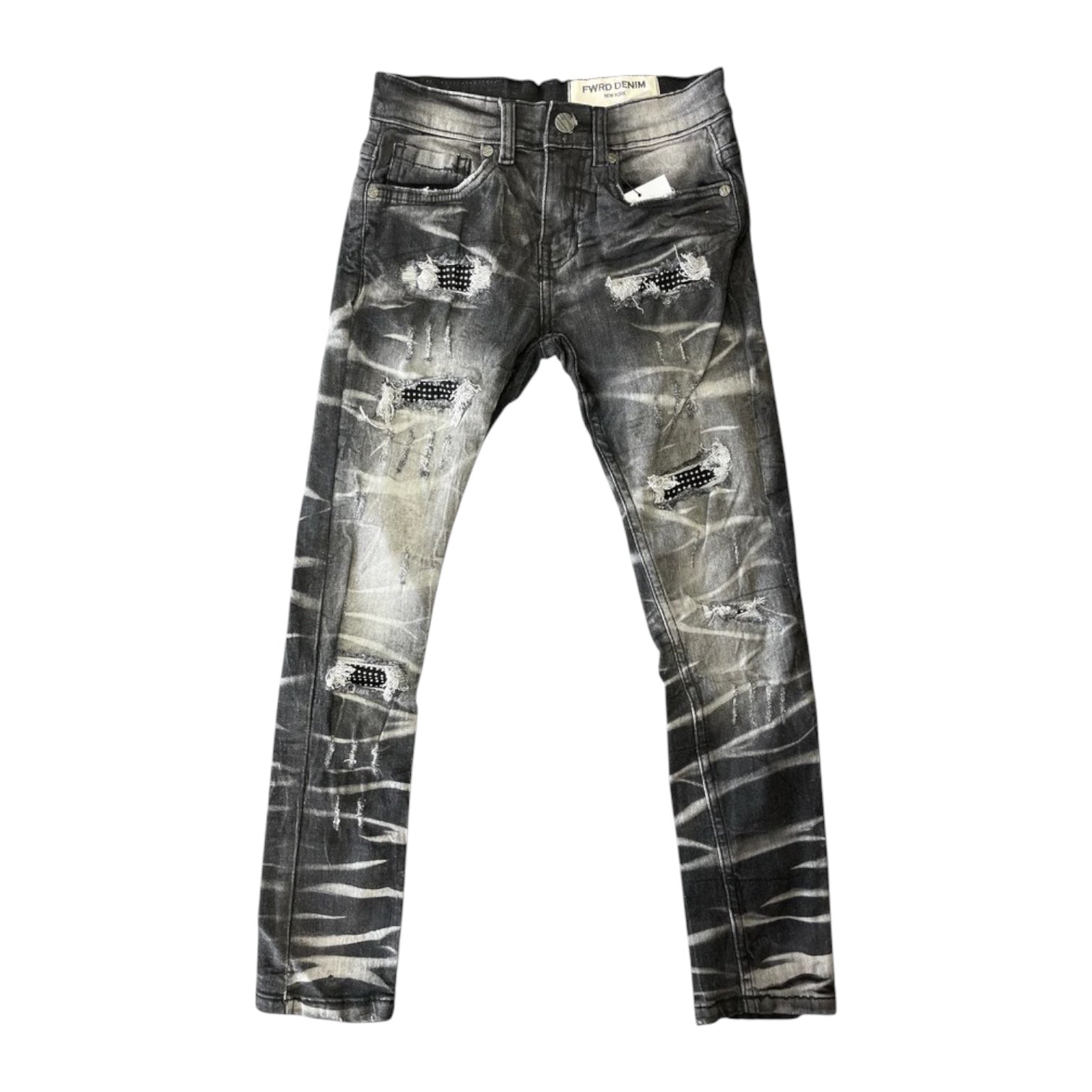 FWD: Crystal Cross Denim Pant 330271