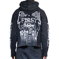 FIRST ROW: Tribal Studded Hoodie FRF2507